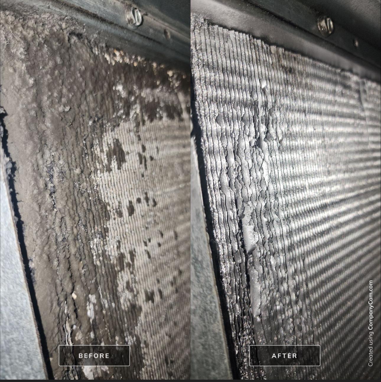 Ac Evaporator Coil — Real Mold Remediation Bathroom mold remediation case — AC evaporator coil cleaned · referenced from St. Cloud, FL service area · before/after lab cleared